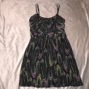 No Boundaries feather design dress